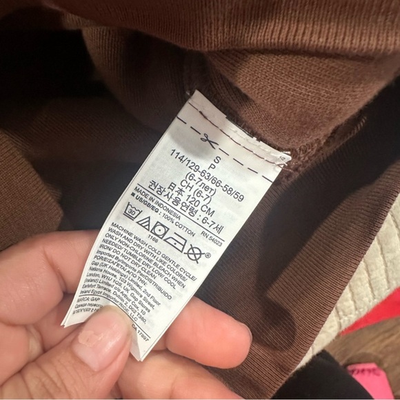 YEEZY GAP Brown Hoodie for kids Size SP Brown Extremly Cotton - Picture 6 of 6